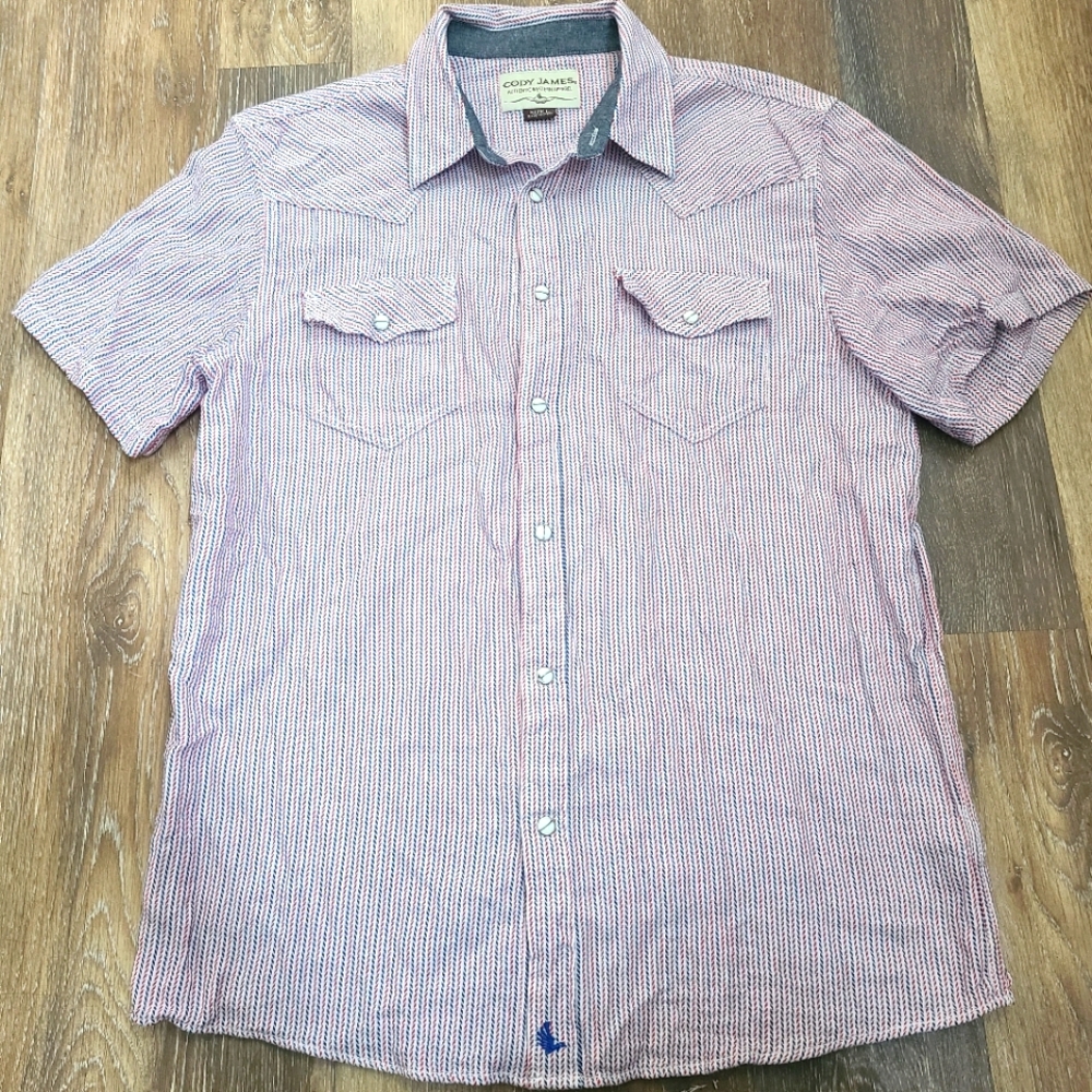 Cody James Western Men's Button Down Size Large